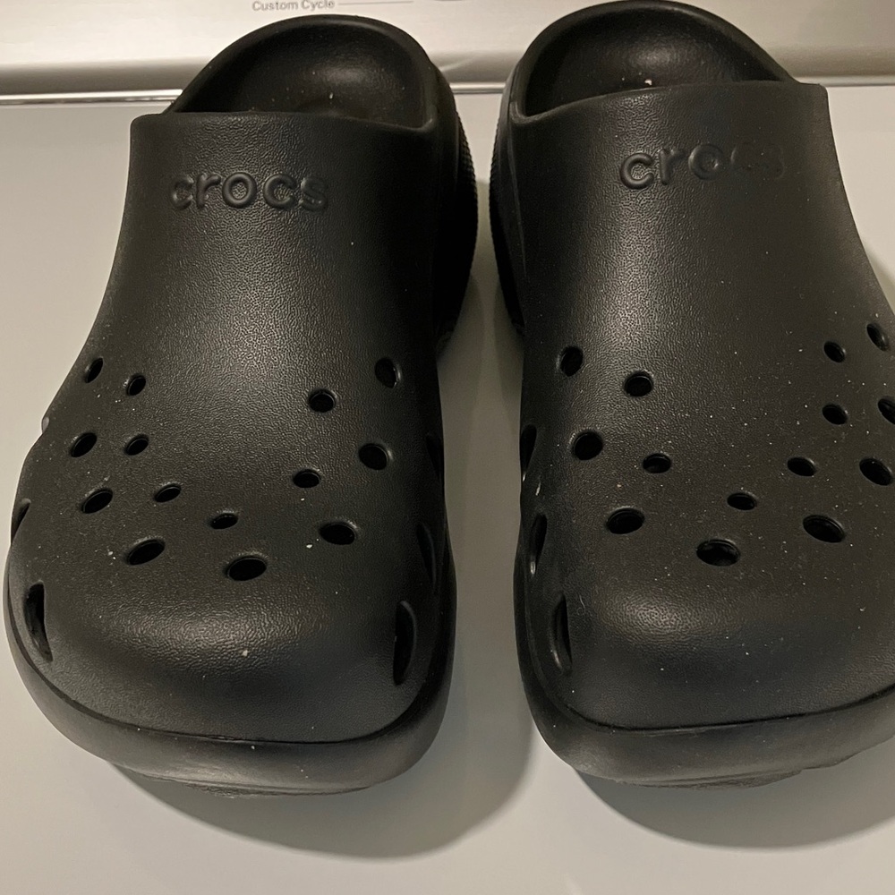 CROCS Black Mules